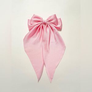 Elegant Pink Bow Hair Accessory K20